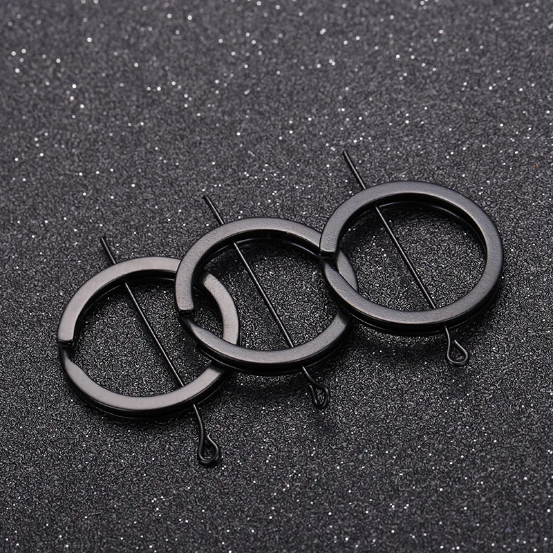 20 шт 25 мм черные брелоки с кольцами(никогда не выцветают) брелки для сумки автомобильный брелок для самодельных украшений делая брелок для ключей кольцо