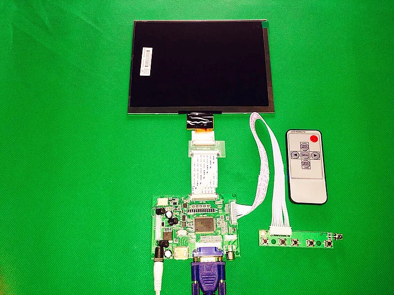 HDMI/VGA/AV Control placa + 8
