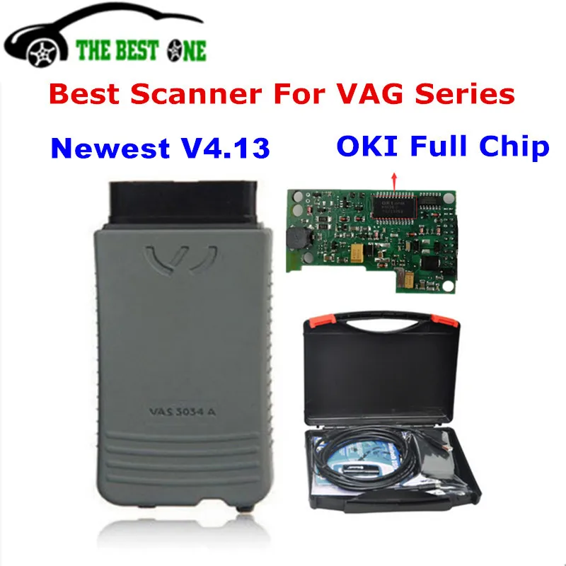imágenes para Una Calidad VAS5054 VAS5054A OKI Chip Completo Soporte UDS/CAN/K-Línea Bluetooth VAS 5054A ODIS V4.13 para VW Coche Escáner de Diagnóstico imágenes para Una Calidad VAS5054 VAS5054A OKI Chip Completo Soporte UDS/CAN/K-Línea Bluetooth VAS 5054A ODIS V4.13 para VW Coche Escáner de Diagnóstico