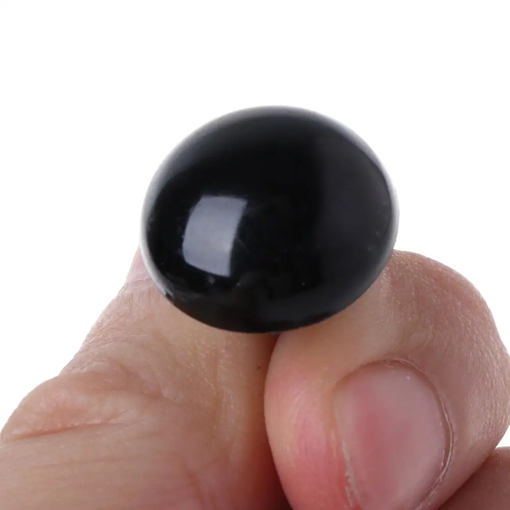 Black Plastic Safety Eyes Teddy Bear Dolls Toy Animal Felting doll eyes doll accessories plush doll accessories 20PCS 6-20mm #H055# 6MM 8MM 9MM 10MM 12MM 14MM 16MM 18MM 20MM