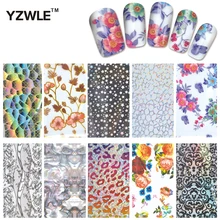 YWK, 10 шт, сделай сам, переводная фольга, переводная наклейка, украшение для красоты, аксессуары для маникюрного салона# XKT-N21