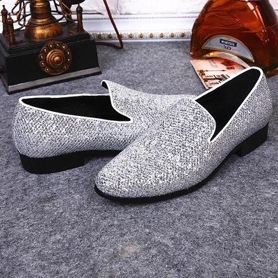shoes with silver bottom