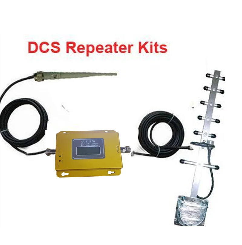 

w/ yagi antenna+15M cable LCD display function DCS booster repeater,DCS kits DCS booster repeater,1800Mhz repeater booster