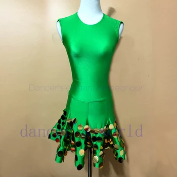 

New style latin dance costume sexy spandex sequins latin dance dress for women latin dance competition dresses A40 S-4XL