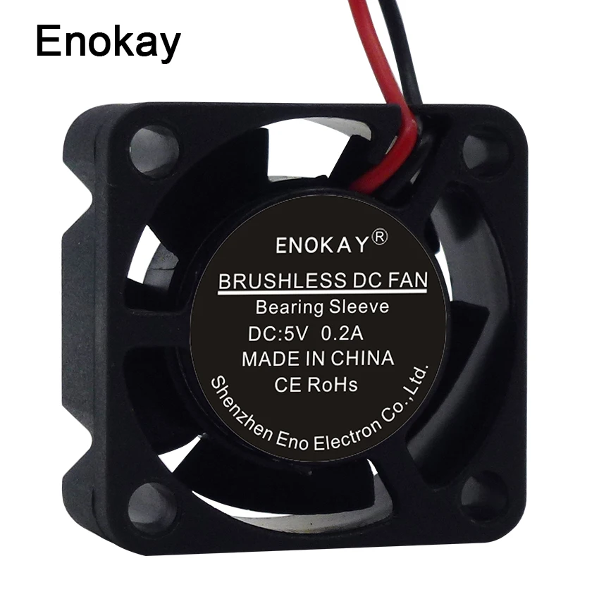 

Hot Sale Water Cooler Fan Enokay Hot Selling 5v Mini Fan 2510 25mm 25x25x10mm DC Brushless Cooling Fan 1Pcs