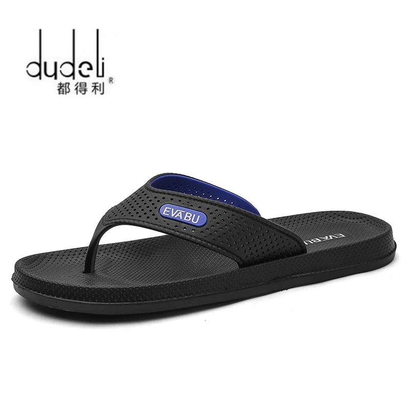 DUDELI/Новое поступление; летние мужские вьетнамки высокого качества; пляжные сандалии; нескользящие мужские шлепанцы; zapatos hombre; повседневная обувь