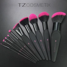 TZ Brand 10pcs Makeup Brushes Sets Cosmetic Tools Foundation Brush Powder Blush Eyeshadow Lip Eyebrow Eyeliner Makeup Brush