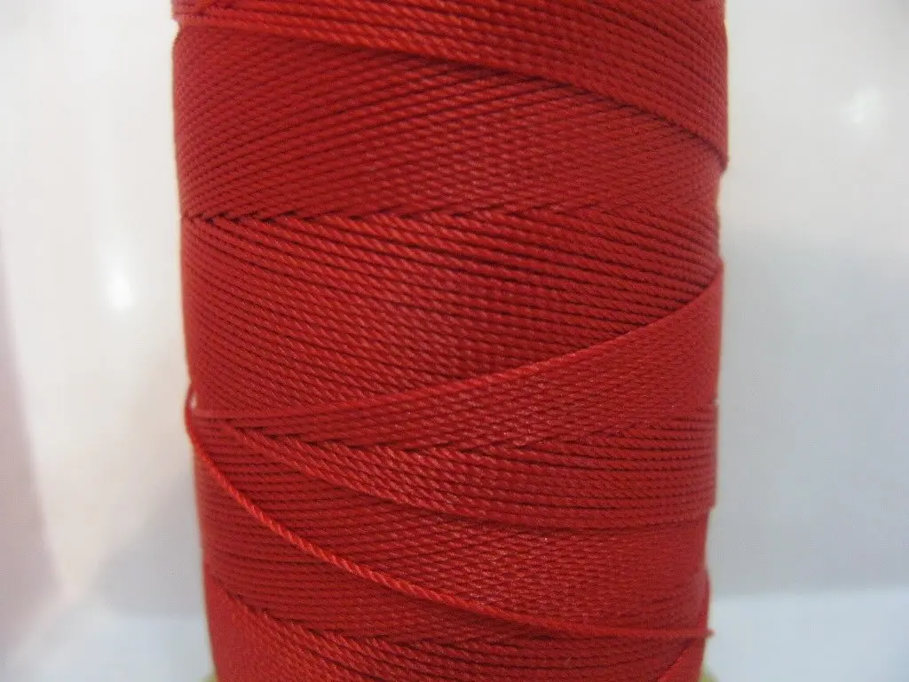 100% нейлоновый шнур! 656yds красный Бисер Нитки шелковый шнур Строка Цепочки и ожерелья/браслет ювелирные изделия DIY шнуры 0.9 мм