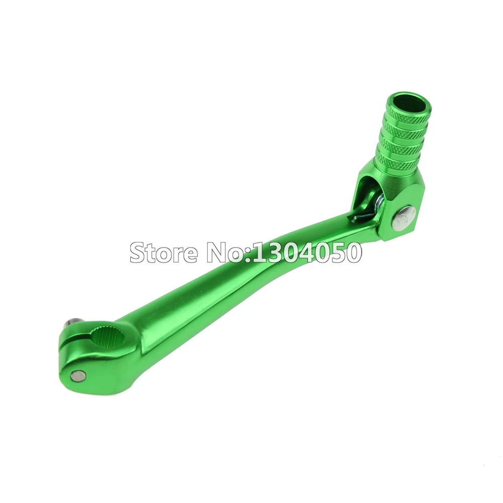 Green Aluminum Folding Shifter Shift Lever XR CRF 50 70 100 125 Dirt