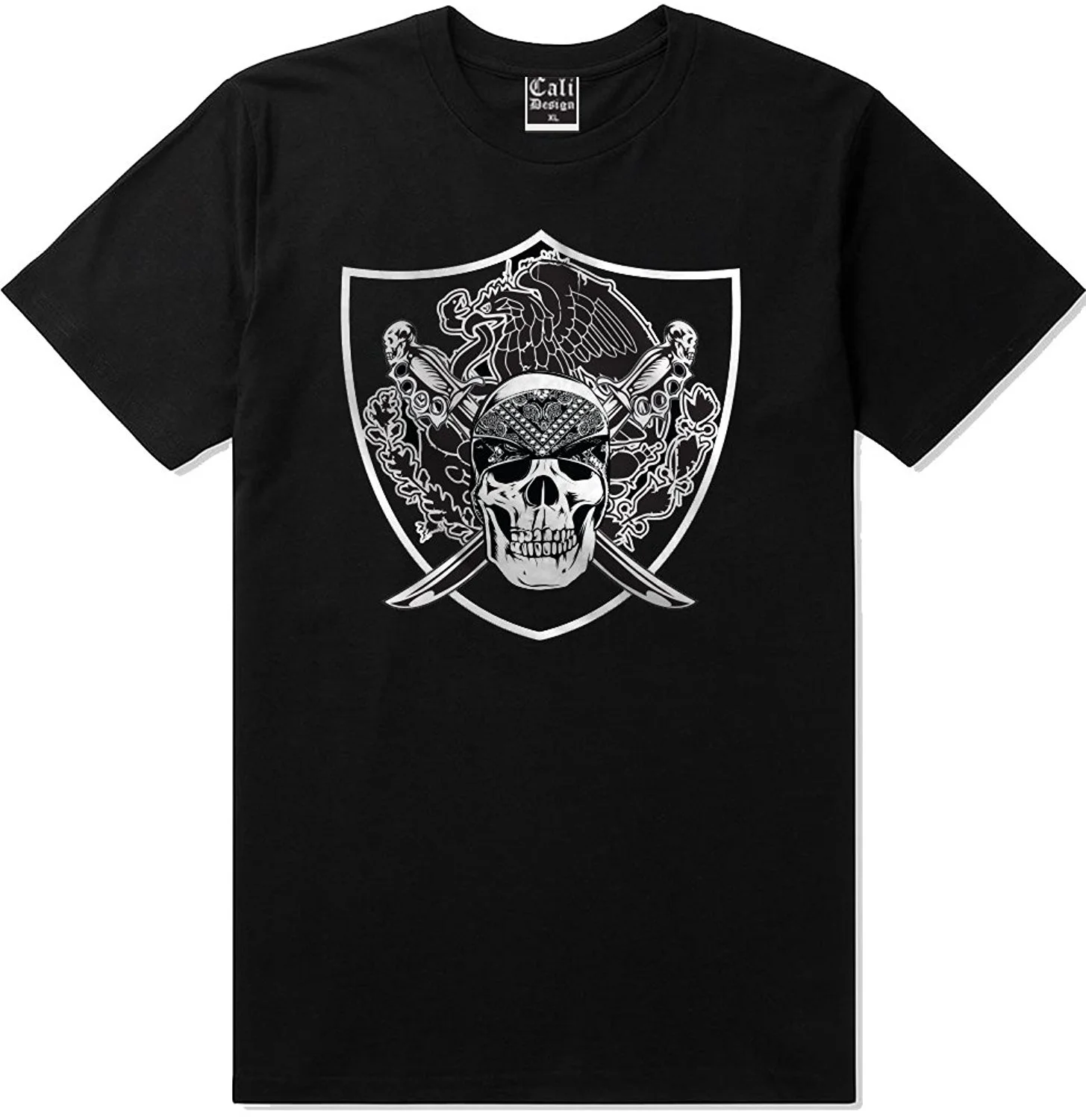 Men t shirt Nation Urban Wear Crew Tee Mexican Mexico Eagle Indian Skull Mayan For t-shirt women | Мужская одежда