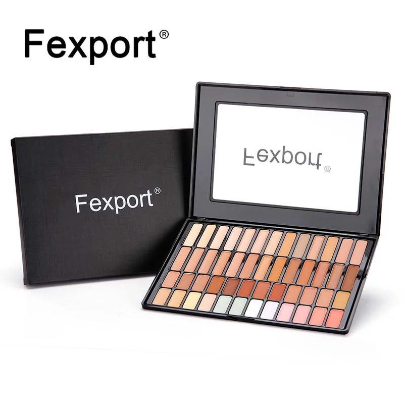 

Fexport Brand Makeup 50 color Eyeshadow Palette Shimmer Eyeshadow Cosmetics Make up maquiagem drop ship FX-50C