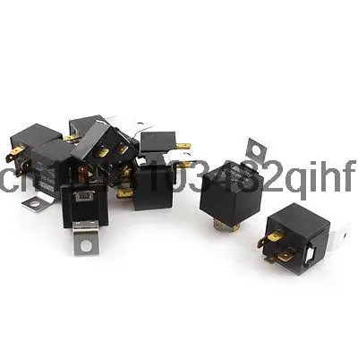 

10 Pcs DC24V 40A On/Off 4-Pin Normally Open Car Truck Bike Boat Relay