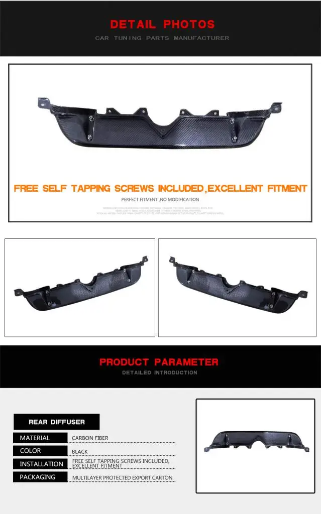 Карбоновый Автомобильный задний бампер диффузор спойлер для Toyota GT86 FT86 2013- для Subaru 2013- автомобильный стикер, спойлер