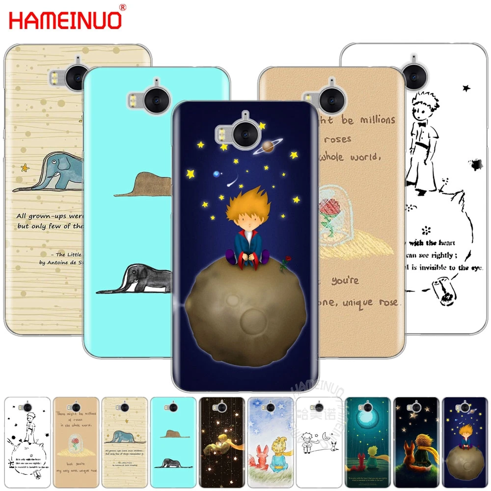 

HAMEINUO little prince fox quotes cell phone Cover Case for huawei honor 3C 4X 4C 5C 5X 6 7 Y3 Y6 Y5 2 II Y560 Y7 2017