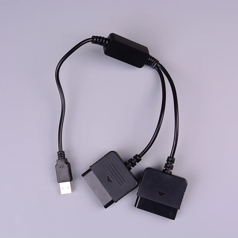 1 шт. игровые кабели для PS1/PS2 к ПК USB 2 0 контроллер адаптер конвертер PS2 проводной
