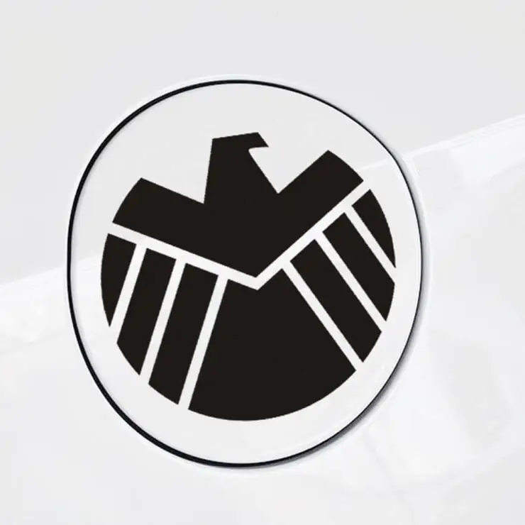 

Car-styling Shield Logo Fuel Tank Cap Decal Car Sticker Accessories For Bmw E60 Opel Volkswagen Skoda Octavia Polo Golf Volvo