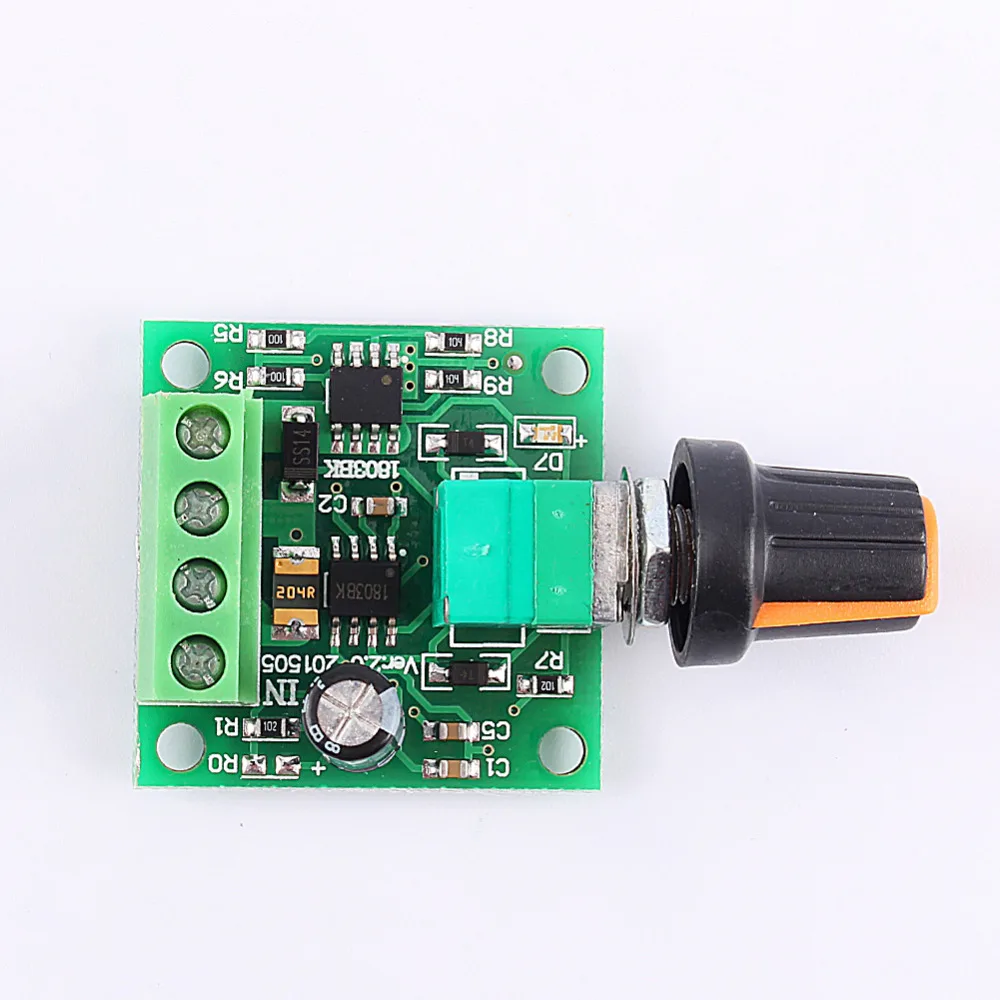 

1 PC DC Motor speed controller Motor Speed Regulator 1.8V 3V 5V 6V 12V 2A Low Voltage Motor Speed Controller PWM regulator 1803B