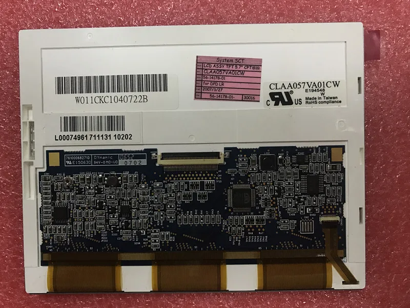 100% оригинальный новый CLAA057VA01CW/CLAA061LA0BCW светодиодный водить автомобиль ЖК дисплей сенсорный промышленный экран