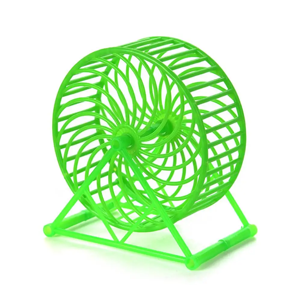 AsyPets Нетоксичная игрушка для хомяка, бегущая Спортивная роликовая колесо, случайный цвет