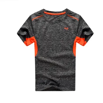 

New 2019 summer child kid clothes big boy quick dry t-shirt sport boys tops tees ventilate quick dry t shirts