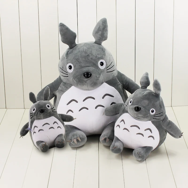 30-46 см 2 стиля Totoro плюшевые игрушки куклы горячий фильм Tonari no Totoro kawaii Мой сосед Тоторо Мягкие игрушки Аниме куклы для детей