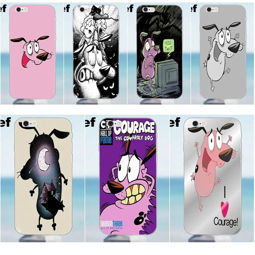 

Cartoon Courage Dog Network For iPhone X 4 4S 5 5S 5C SE 6 6S 7 8 Plus Samsung Galaxy A3 A5 J1 J3 J5 J7 2016 2017 Soft Phone