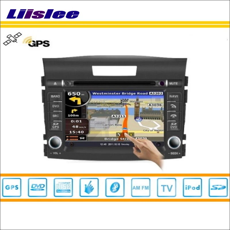 Liislee Car Android Multimedia For Honda For CRV For CR V Radio CD DVD