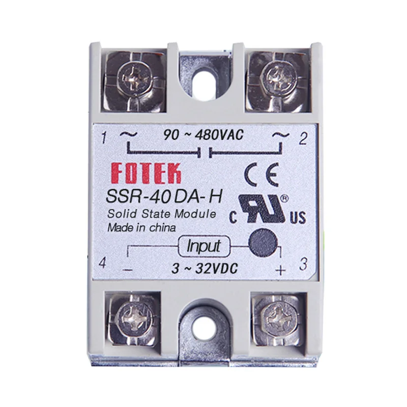 Регулятор сопротивления FOTEK твердотельное реле Φ 40A 3 32V DC TO 90 480V AC|solid state relay|state