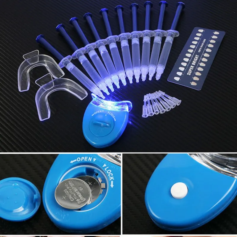 

Hot Selling Useful Teeth Whitening 44% Peroxide Dental Bleaching System Oral Gel Kit Tooth Whitener Dental Equipment