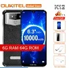 OUKITEL K12 Android 9,0 мобильный телефон 6," 19,5: 9 MTK6765 6G ram 64G rom NFC 10000mAh 5 V/6A Быстрая зарядка отпечатков пальцев Смартфон