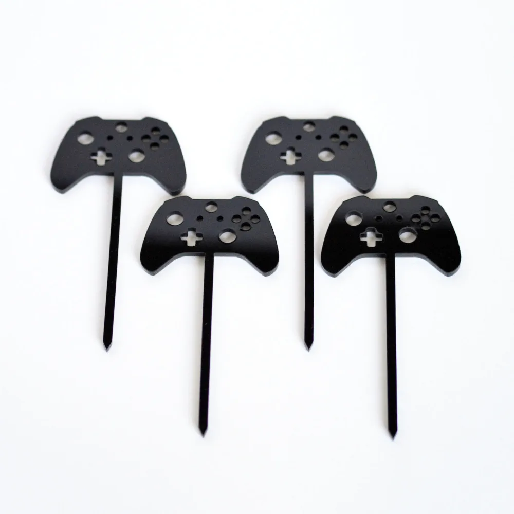 Лазерная резка акриловых xbox one Cupcake Декор. Декор кекса. Украшение торта. Вечерние Декор