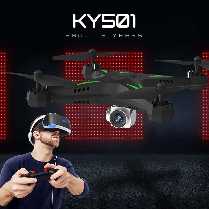 Большой размер Rc Дроны с камерой селфи Дрон Fpv Квадрокоптер ударопрочный