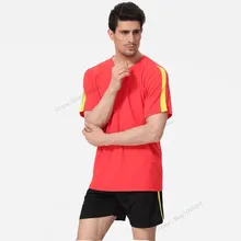 Adsmoney Polyester Soccer Jerseys Form Maillot De Foot Training Tracksuit Breathable Anti-friction Team Sportwear For Man