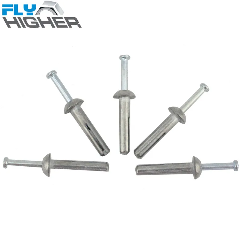 inch 1/4x1 1/4 Hammer drive nail in anchor 100pcs/packin Anchors from