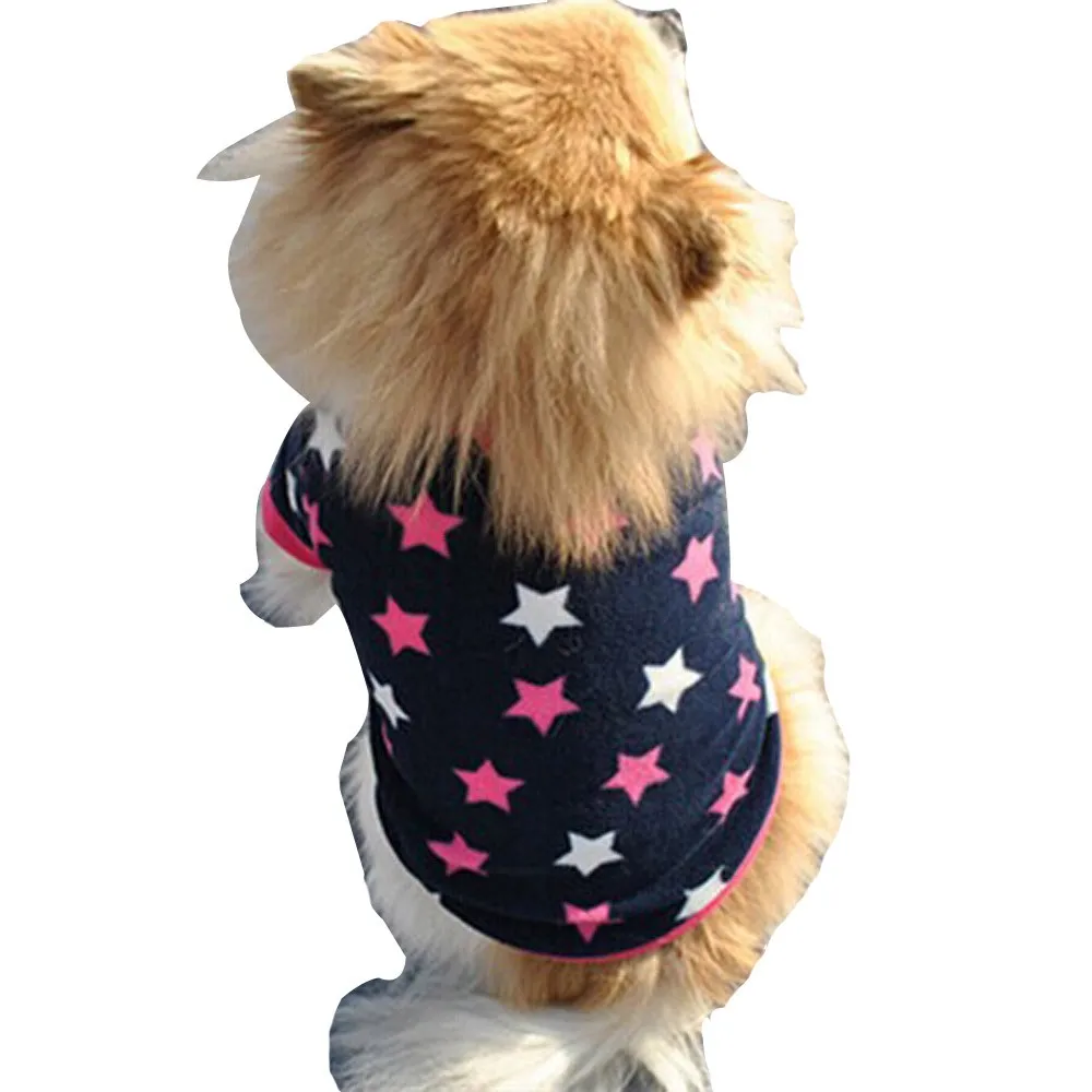 Мой дом творческий Лидер продаж! 1 pcfashion собака кошка ворсинок теплая одежда щенок собачка одежда Костюмы sep6