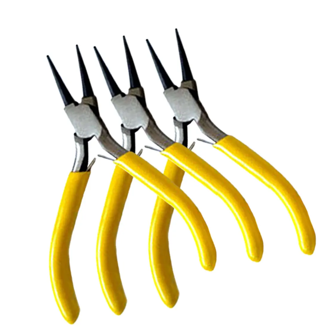 Round nose pliers 1pc Needle Nose Pliers 5''/125mm Long Nose Plier