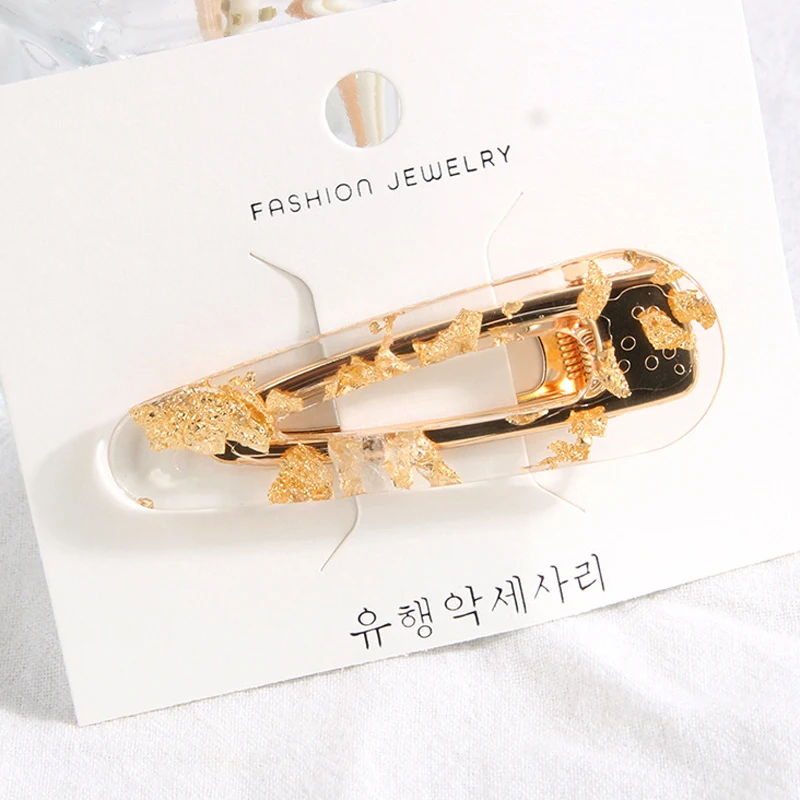 Acetate Hairpins Fashion hair jewelry for women french barrettes Girl Vintage Acrylic Leopard hair pins and clips hair accessory (12)