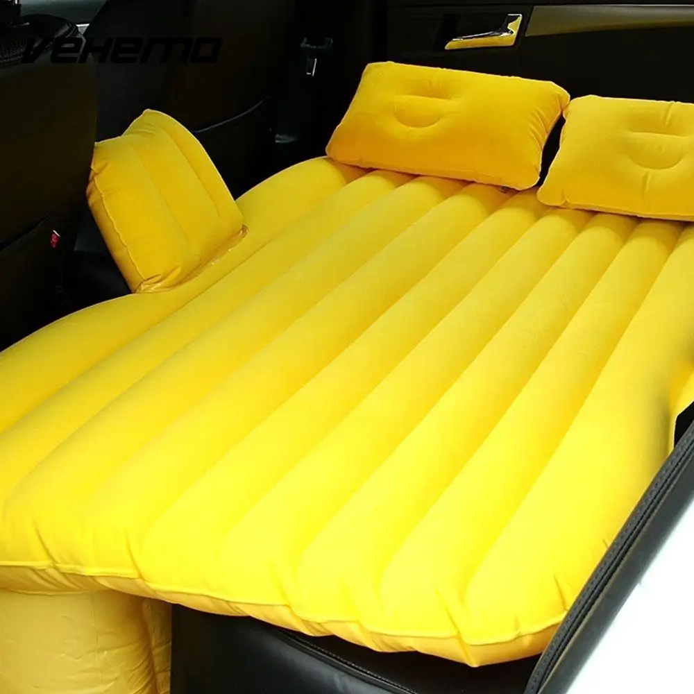 Vehemo автомобильное сиденье, воздушная подушка кровать надувная кровать с воздушным матрасом надувная подушка для путешествий Авто прочная подкладка для щели