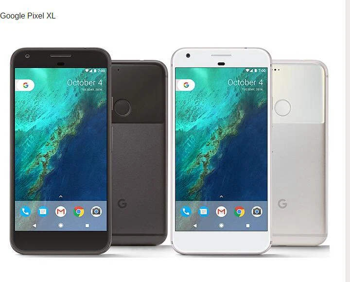 Разблокированный телефон Google Pixel XL, 4G LTE, 5,5 дюймов, Android, четыре ядра, 4 Гб ram, 32 ГБ/128 ГБ rom, одна sim-карта