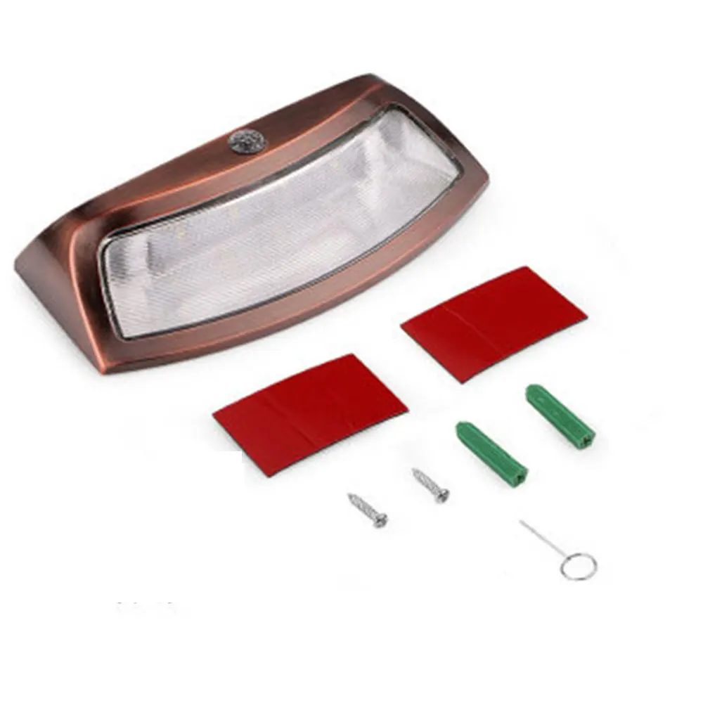 

Solar Outdoor Waterproof Led Wall Lamp Home Human Body Induction Outdoor Wall Lighting Garden Street Light