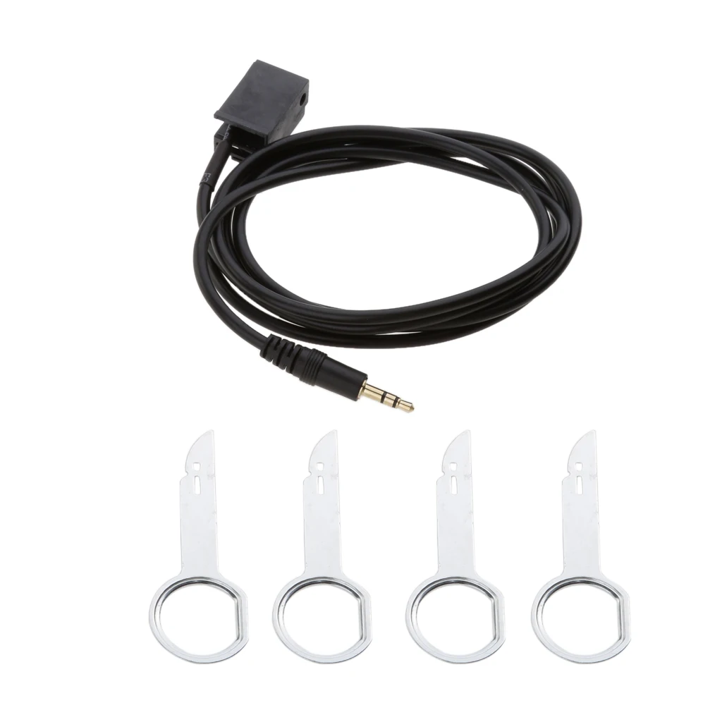 AUX Audio Input Adapter Connection Cable Tool For Ford Focus S-MAX C-Max Tourneo Mondeo Etc Connect Car 3.5mm Jack Plug