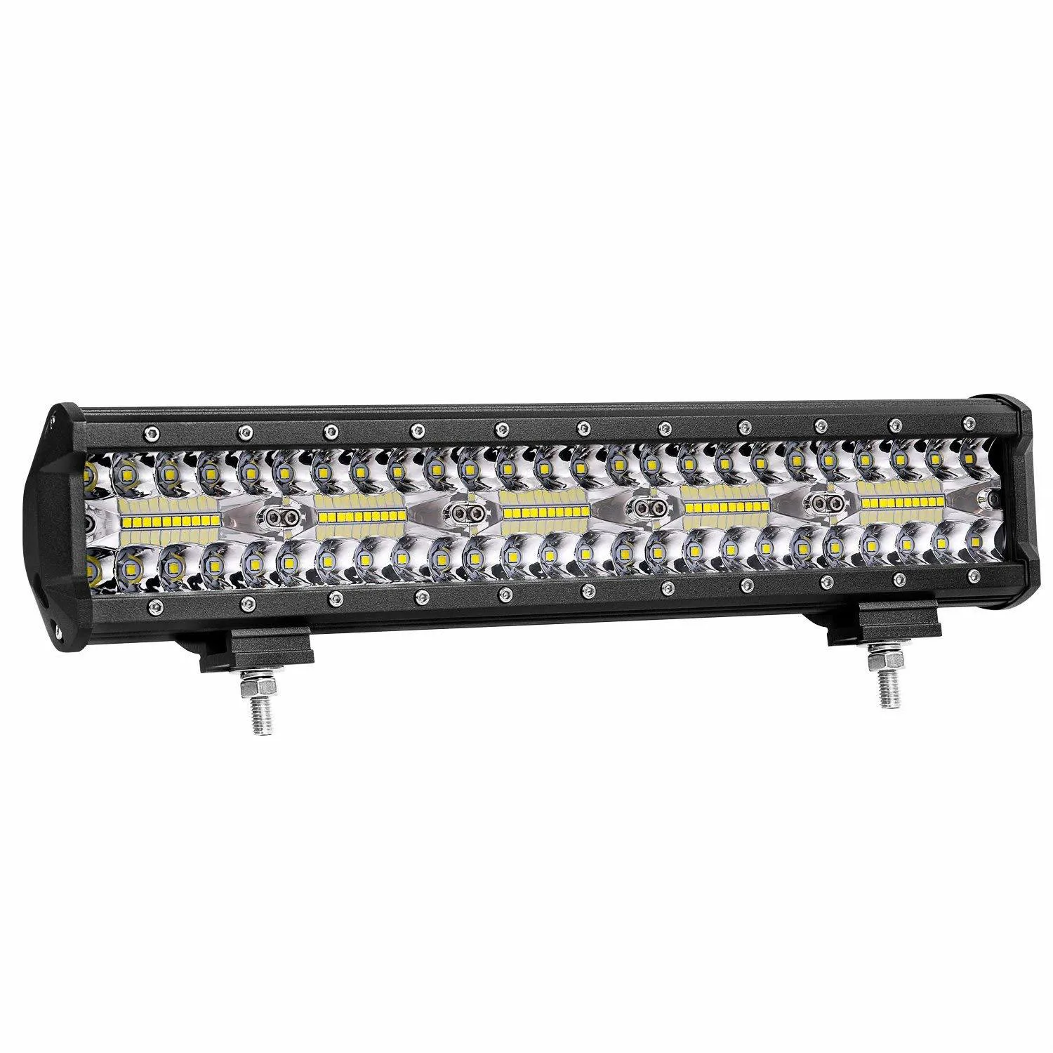 

1PCS 72W LED work Light LED Bar Light for Motorcycle Tractor Boat Off Road 4WD 4x4 Truck SUV ATV 30000LM barra led car