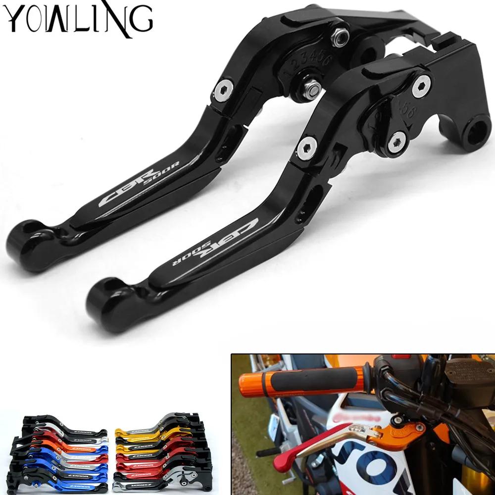 

For HONDA CBR500R CBR500 R CBR 500R CBR 500 R CB500F CB500X 2013 2014 2015 2016 2017 Motorcycle Brake Clutch Levers