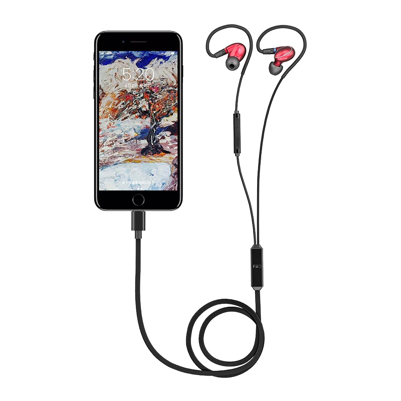 FiiO iRC-MMCX Lightning Earphone Cable with