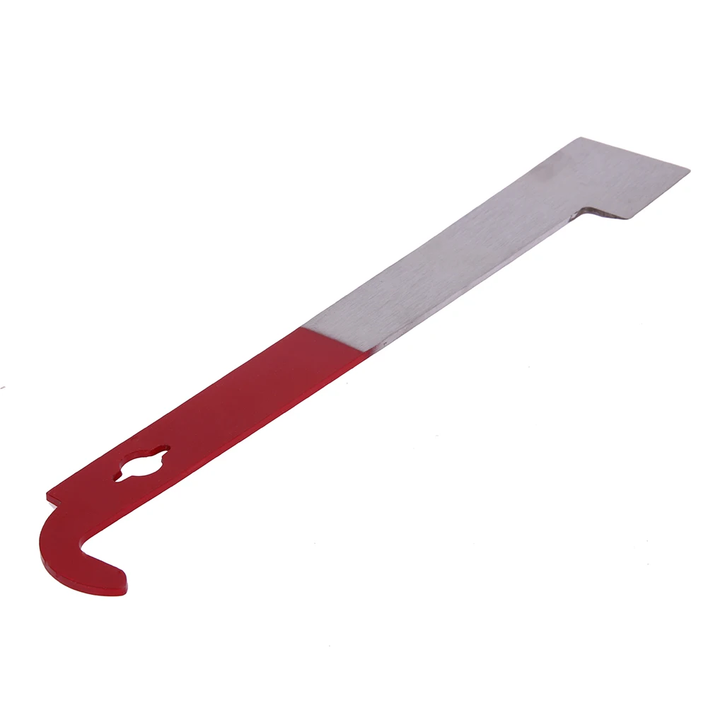 

Stainless Steel J Type Hive Tool Beekeeper Scraper Red Tail Beekeeping Tools Scraper Home Beekeeping Equipment