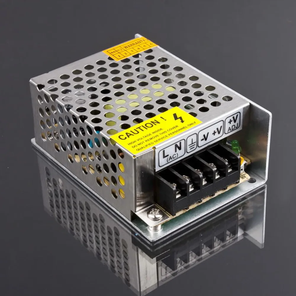 3Pcs Driver 4 LED Strip DC 12V 2A 24W Switching Power Supply Light