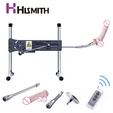HISMITH Upgrade Sex Machine with Remote Control Super Silent Ultra Stability Solid Steel Turbo Gear Power 120W sex product