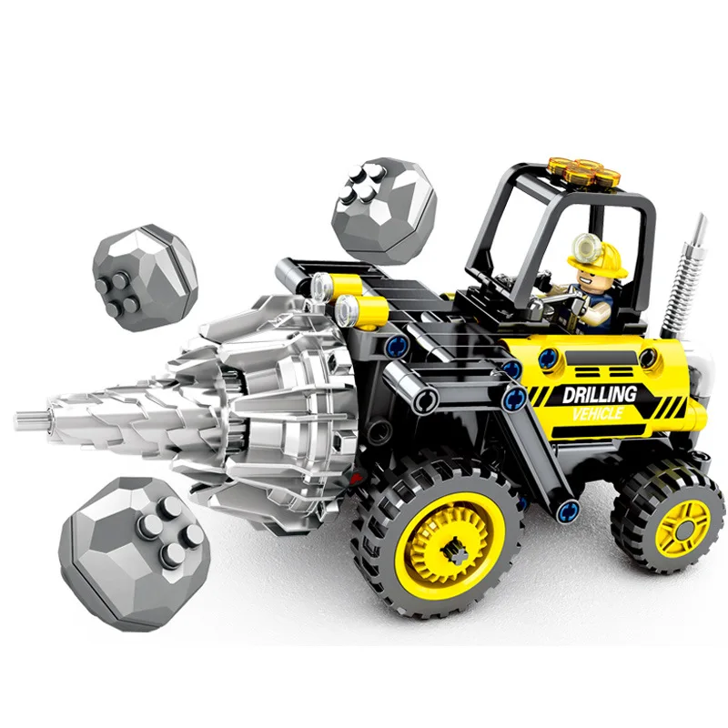 

SEMBO City Engineering Construction Simulated Drill Machine Technique Series Building Blocks Kit Bricks Toys for Children Gift