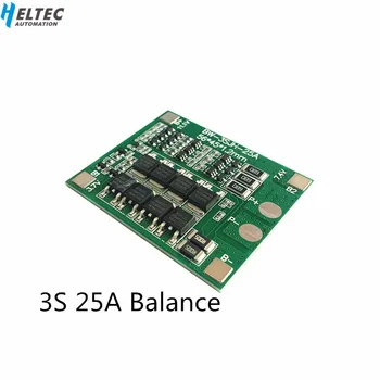 

Wholesale 3S 25A BMS 12V Lithium Battery Protection Board electric tools sprayer balanced circuit For Ternary/