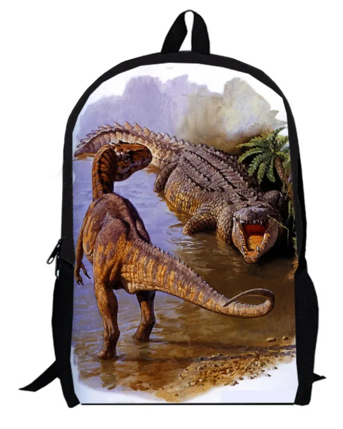 15 дюймов Рюкзак в виде динозавра двухслойный основной ранец с изображением животного для девочек и мальчиков Детский парк сумка Детские Сумки - Цвет: 20